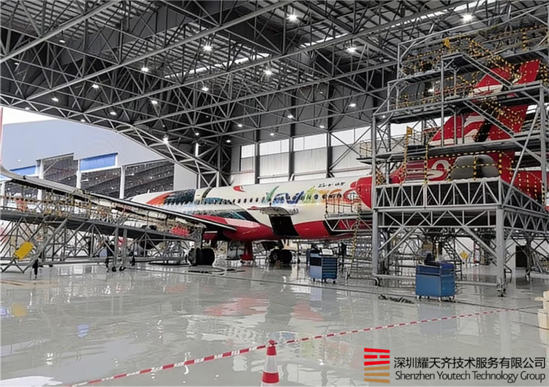 两度携手亚航！耀天齐宽体机型智能坞交付，再获国际信赖！